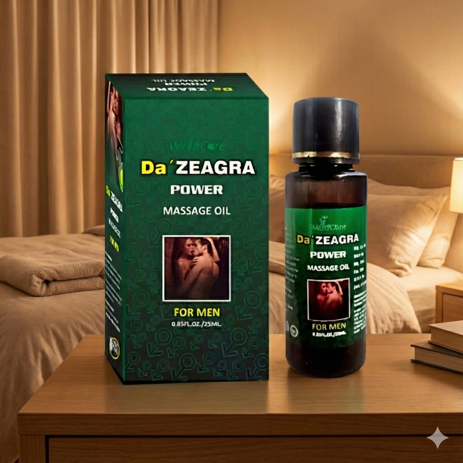 ™Da Zeagra Power Massage Oil ® for Men – Herbal Energy & Vitality Support for Men’s Daily Wellness | Free Delivery